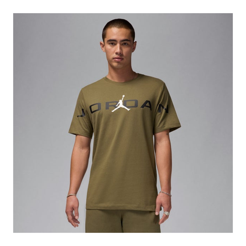 Bild von Jordan Air Herren T-Shirt - Olivgrün, Größe XS