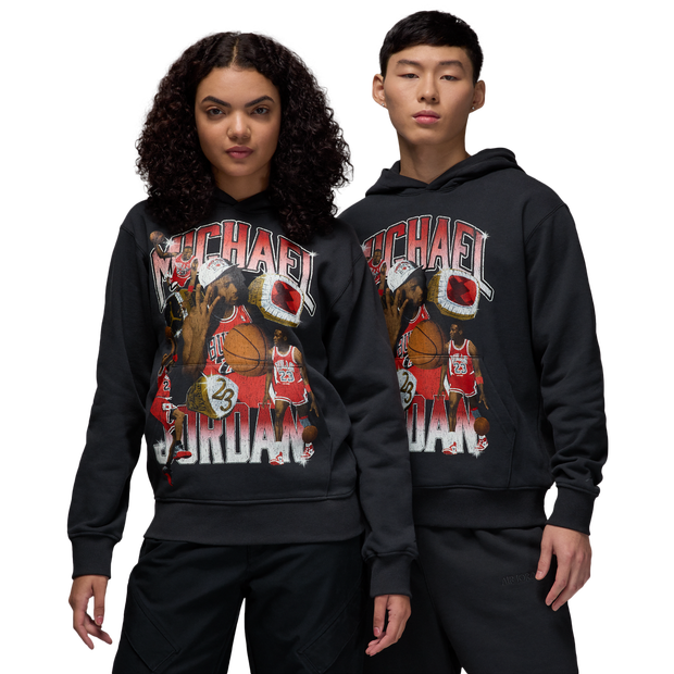 Bild von Jordan Flight Herren Kapuzenpullover - Schwarz - Größe: M - Foot Locker