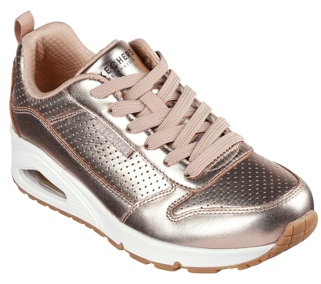 Bild von Skechers Uno - Metallixs Sneaker Keilsneaker, Plateausneaker, Schnürschuh mit Skech-Air