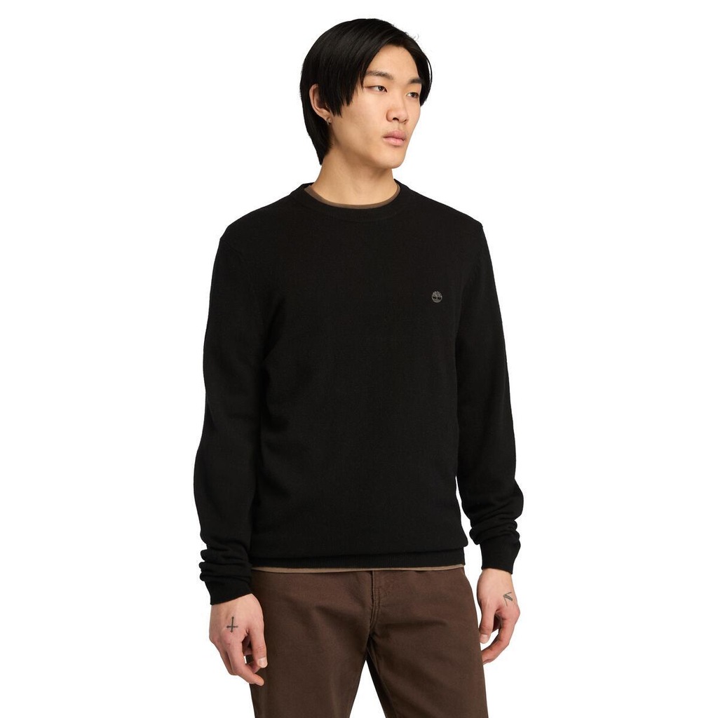 Bild von Timberland - Merino Crew Sweater - Merinopullover Gr S schwarz
