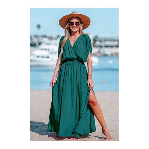 Bild von Maxikleid mit Chorhemdausschnitt - Ein elegantes Must-Have
