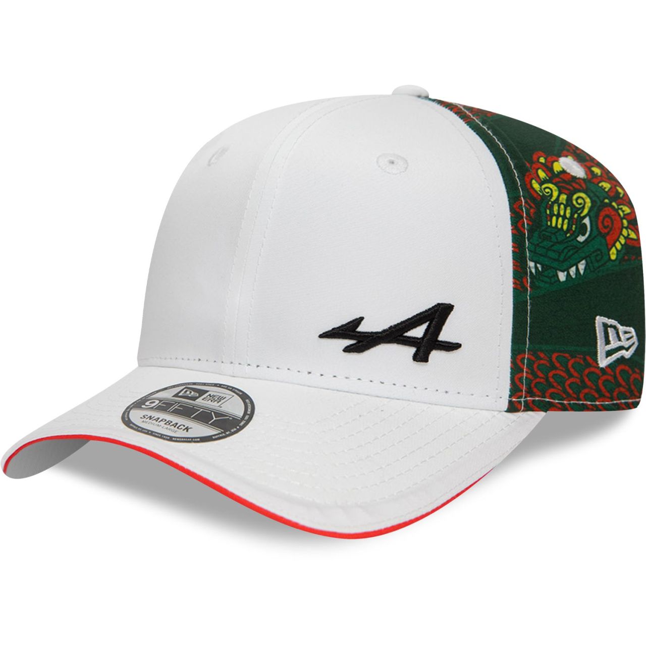 Bild von New Era, Herren, Cap, 9Fifty Snapback Cap - F1 Alpine MEXICO - S/M, Weiss, (M)