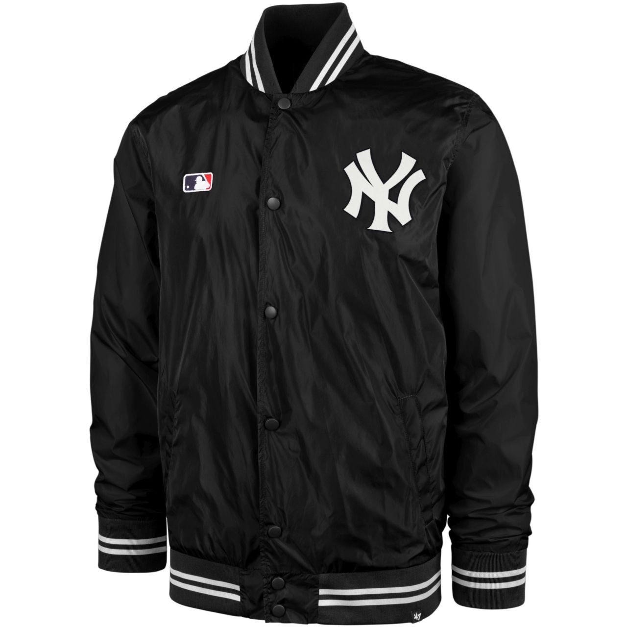 Bild von 47 Brand, Herren, Jacke, College Bomber Jacke - REGENT New York Yankees - S (S), Schwarz, S