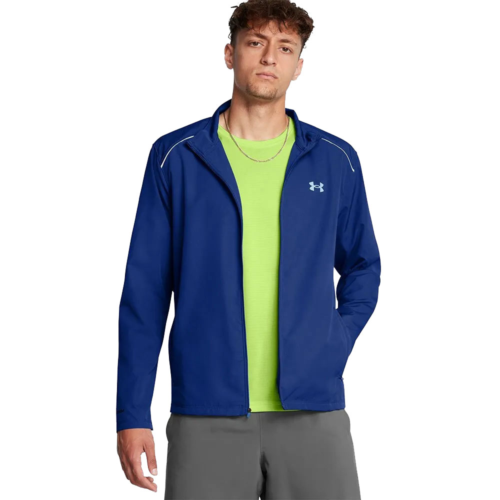 Bild von UNDER ARMOUR Storm Run wasserabweisende Laufjacke Herren 432 - tech blue/horizon blue/reflective L