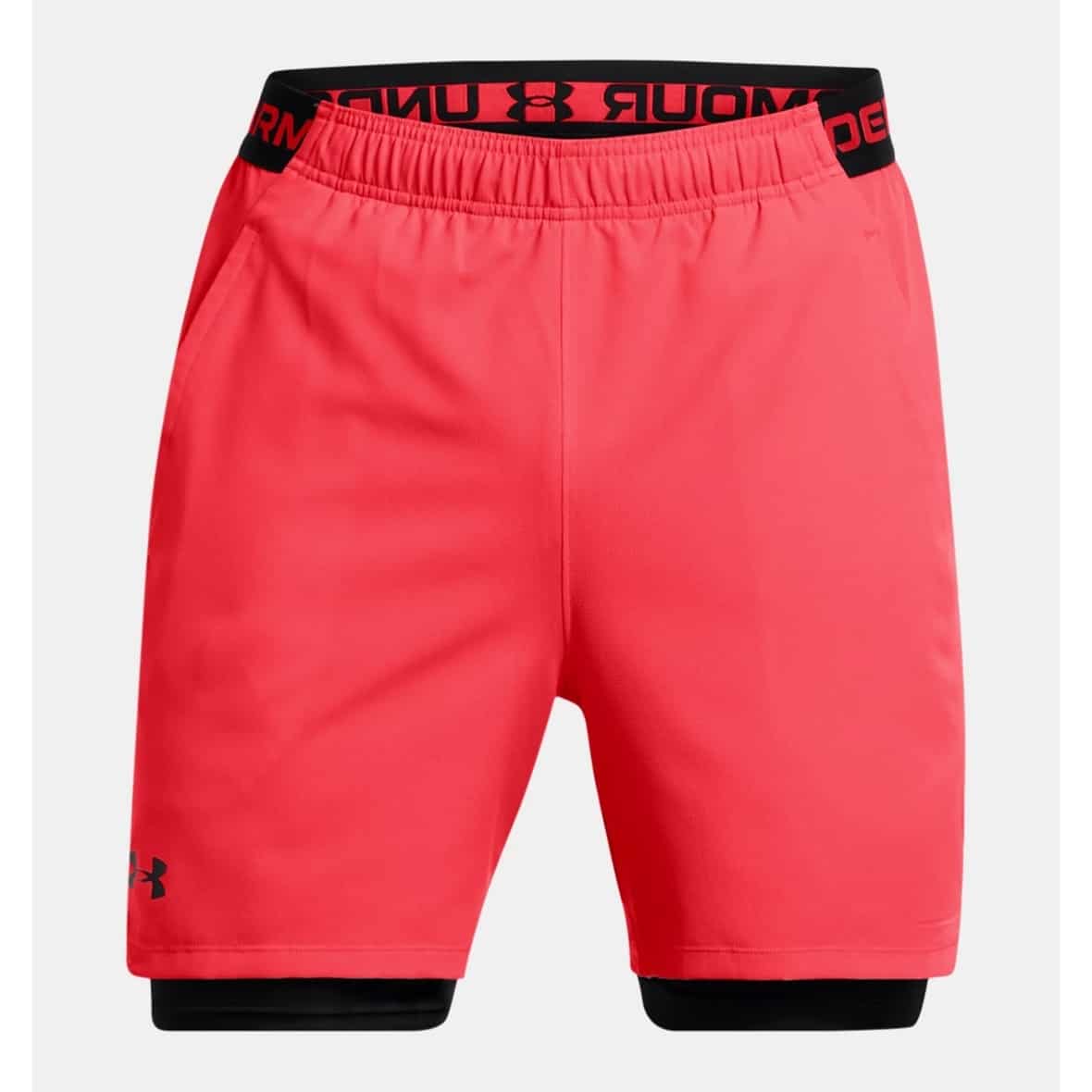 Bild von Under Armour Vanish Woven 2in1 Shorts Herren (Hellrot S) Fitnessbekleidung