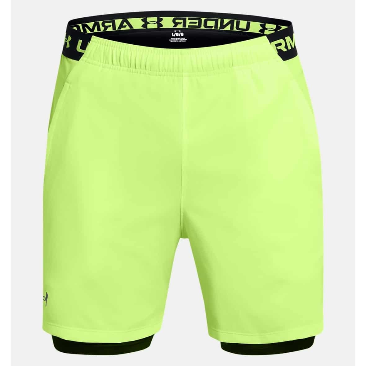 Bild von Under Armour Vanish Woven 2in1 Shorts Herren in grün, Größe: XXL