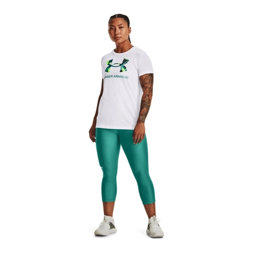 Bild von Under Armour UA W Sportstyle Logo SS Retro Green T-Shirt für Damen