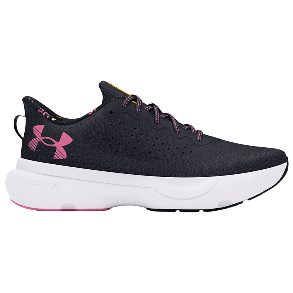Bild von UNDER ARMOUR Infinite Printed Laufschuhe Damen 001 - black/anthracite/meta pink 38.5