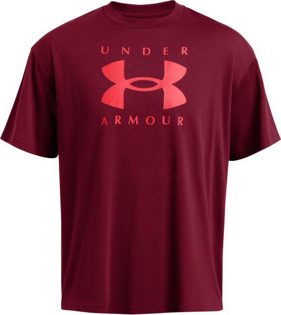 Bild von UNDER ARMOUR Heavyweight Oversized Branded T-Shirt Herren 625 - cardinal/racer red L