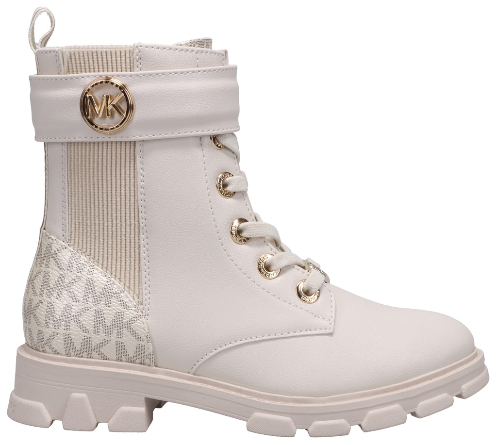 Bild von MICHAEL KORS KIDS Schnürboots "RIDLEY STARK 2", Chunky Boots, Stiefel, Monochrome Boots mit Blockabsatz, Plateausohle
