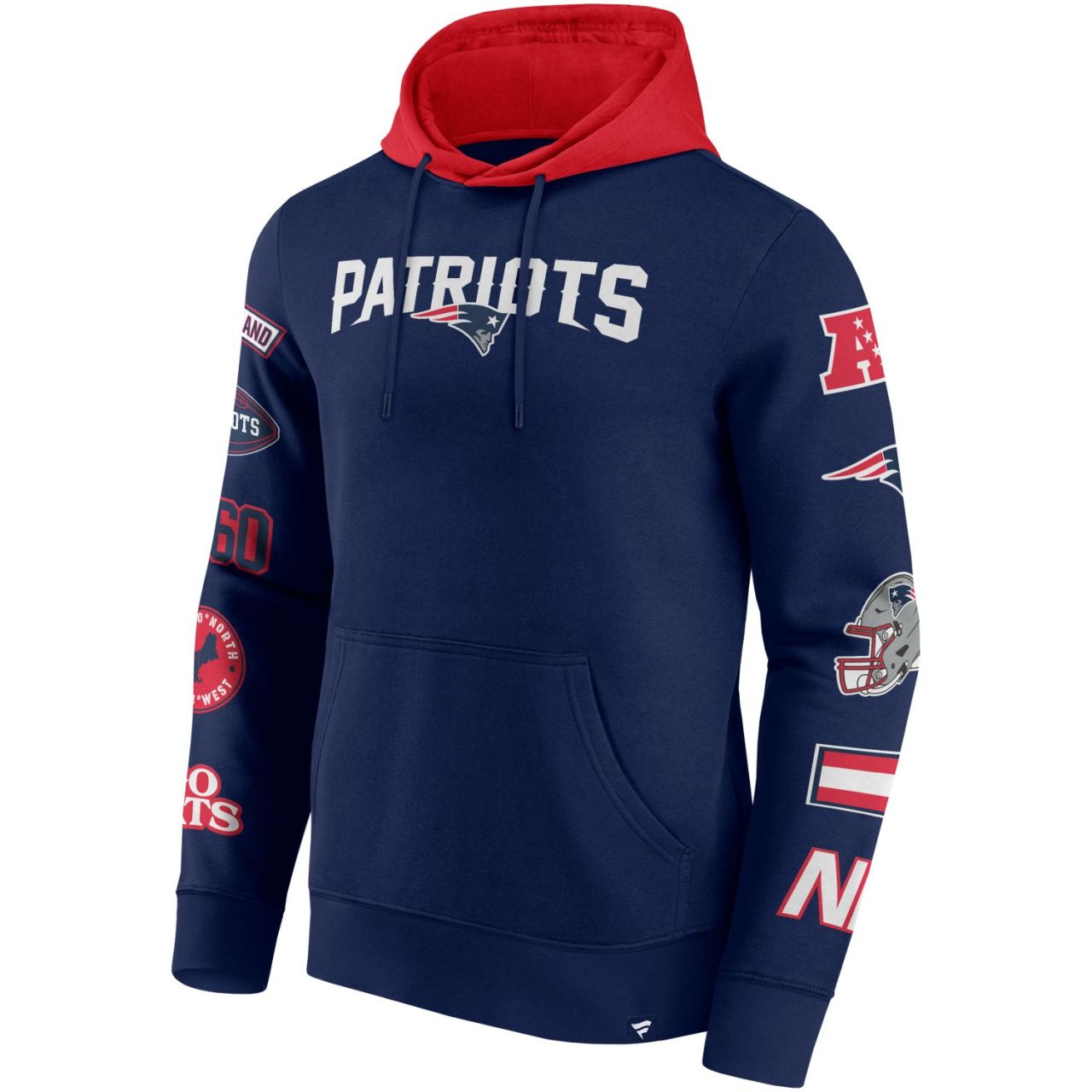Bild von New England Patriots NFL Sleeve Prints Hoody