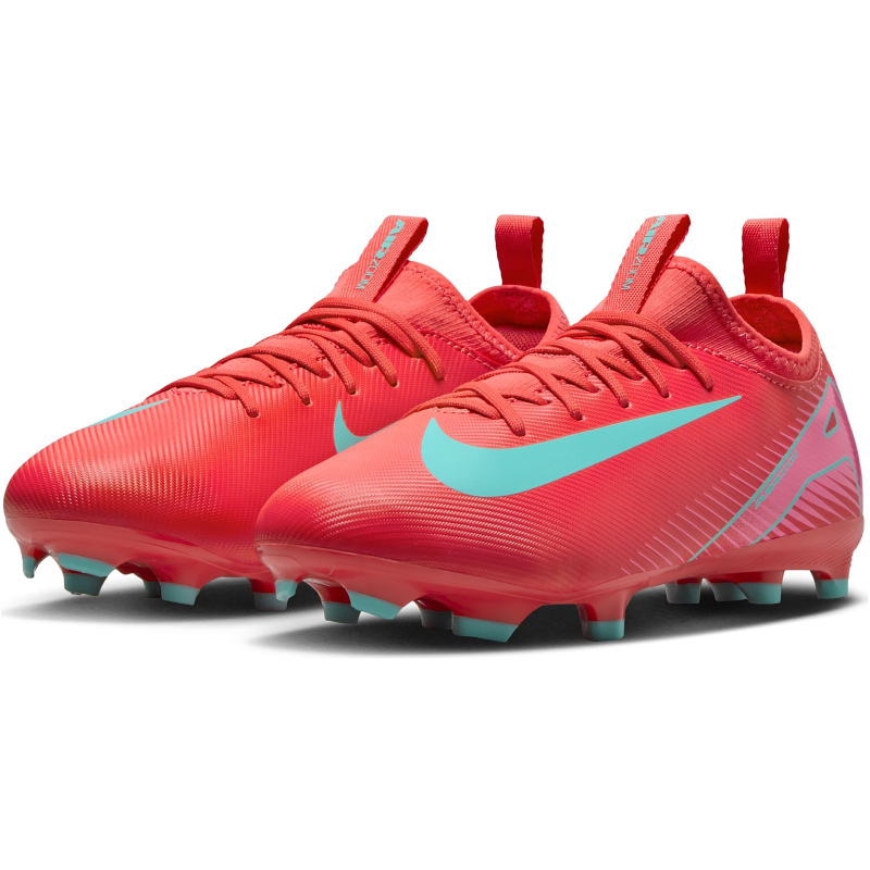 Bild von NIKE Jr. Mercurial Vapor 16 Academy FG/MG Fußballschuhe Kinder 800 - ember glow/aurora green 35