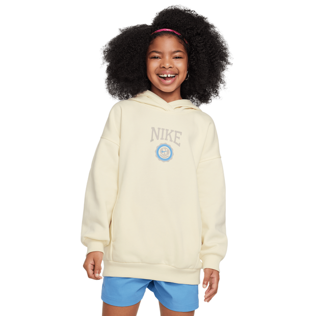 Bild von Nike Club Unisex Kapuzenpullover - Weiß - Größe: 158 - 170 CM - Foot Locker