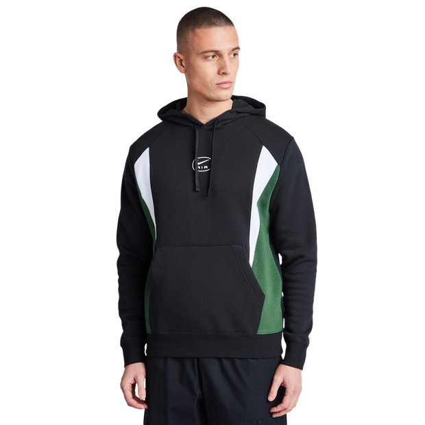 Bild von Nike Swoosh Herren Kapuzenpullover - Schwarz - Größe: XL - Foot Locker