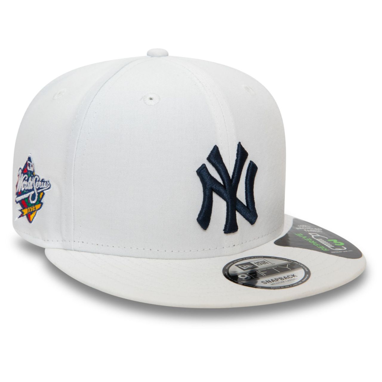 Bild von New Era, Herren, Cap, 9Fifty Snapback Cap - SIDEPATCH New York Yankees - M, Weiss, (L)