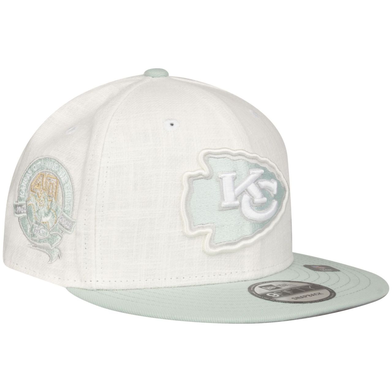 Bild von New Era, Herren, Cap, 9Fifty Snapback Cap Minty Breeze Kansas City Chiefs, Weiss
