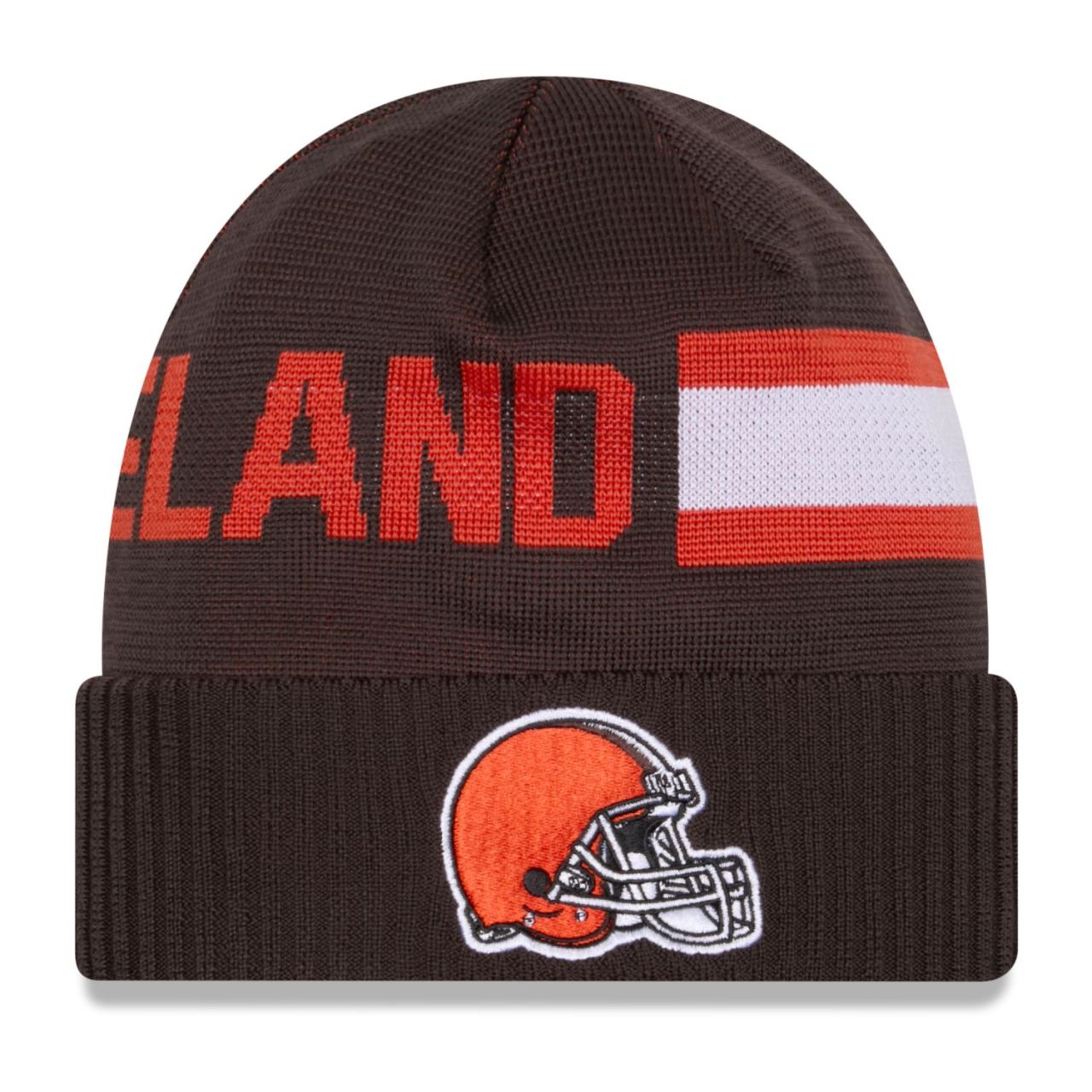 Bild von New Era, Herren, Mütze, NFL Sideline Tech Knit Mütze - Cleveland Browns, Braun