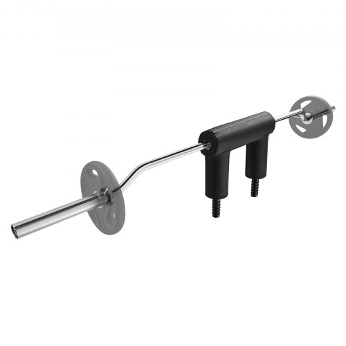 Bild von VEVOR Gewichtsstange Hantelstange 2210 mm Gesamtlänge, Langhantel Gewichtsstab Aufbewahrungsständer 675 kg Tragfähigkeit, Curlhantelstangen Gewichtsstange Stahl,Langhantelset, Hanteln, Krafttraining