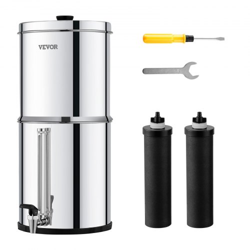 Bild von VEVOR Schwerkraft Wasserfiltersystem Wasserfilter Wasserstand Sichtbar 7+8,5L