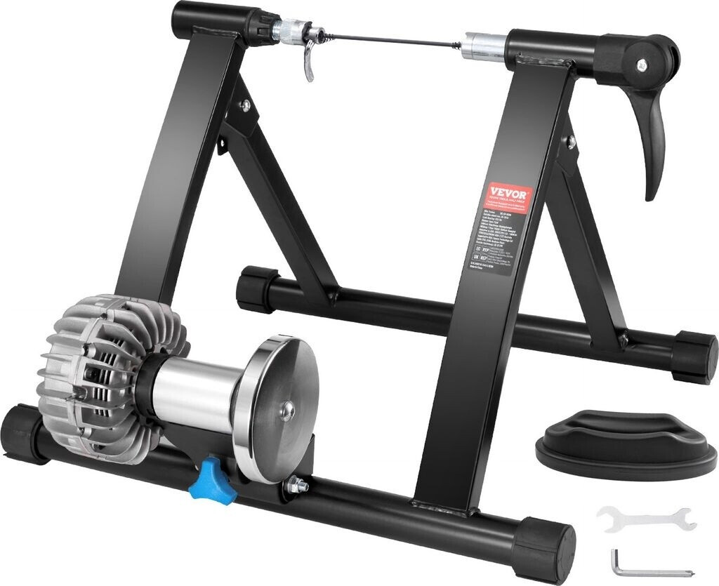 Bild von VEVOR Fahrradtrainerständer, Flüssigkeitsständer für stationäre Fahrräder für 26-29-Zoll-Räder, Geräuschreduzierendes Flüssigkeitsschwungrad, Tragbarer Fahrradständer für Indoor-Fahrradübungen