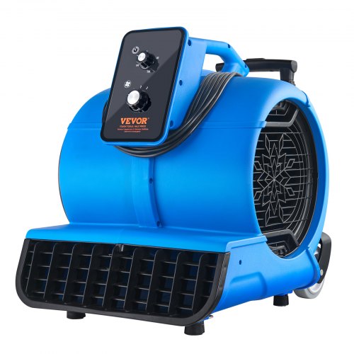 Bild von VEVOR Bodengebläse 1400U/min Lüfter Ventilator Radiallüfter 3Blaswinkeln 3Gänge
