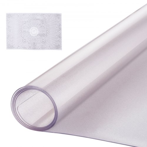 Bild von VEVOR Tischschonbezug mattierter, rechteckige PVC-Schreibtischunterlage, wasserdichte