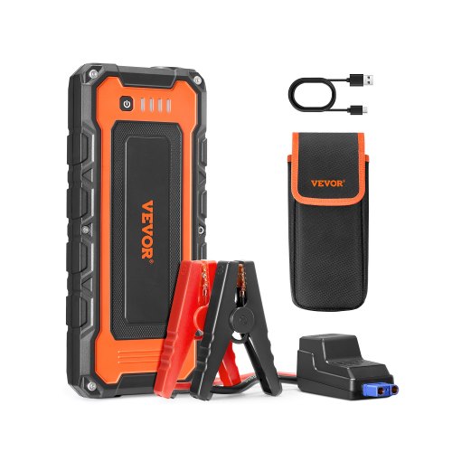 Bild von VEVOR Auto Kfz Starthilfe 3000A 59.2Wh Lithium-Booster Jumper Box Power Bank