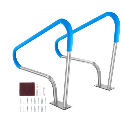 Bild von VEVOR 2 Stk. Pool Handlauf Haltegriff Pooleinstieg Einstieghilfe 1220x905x100mm