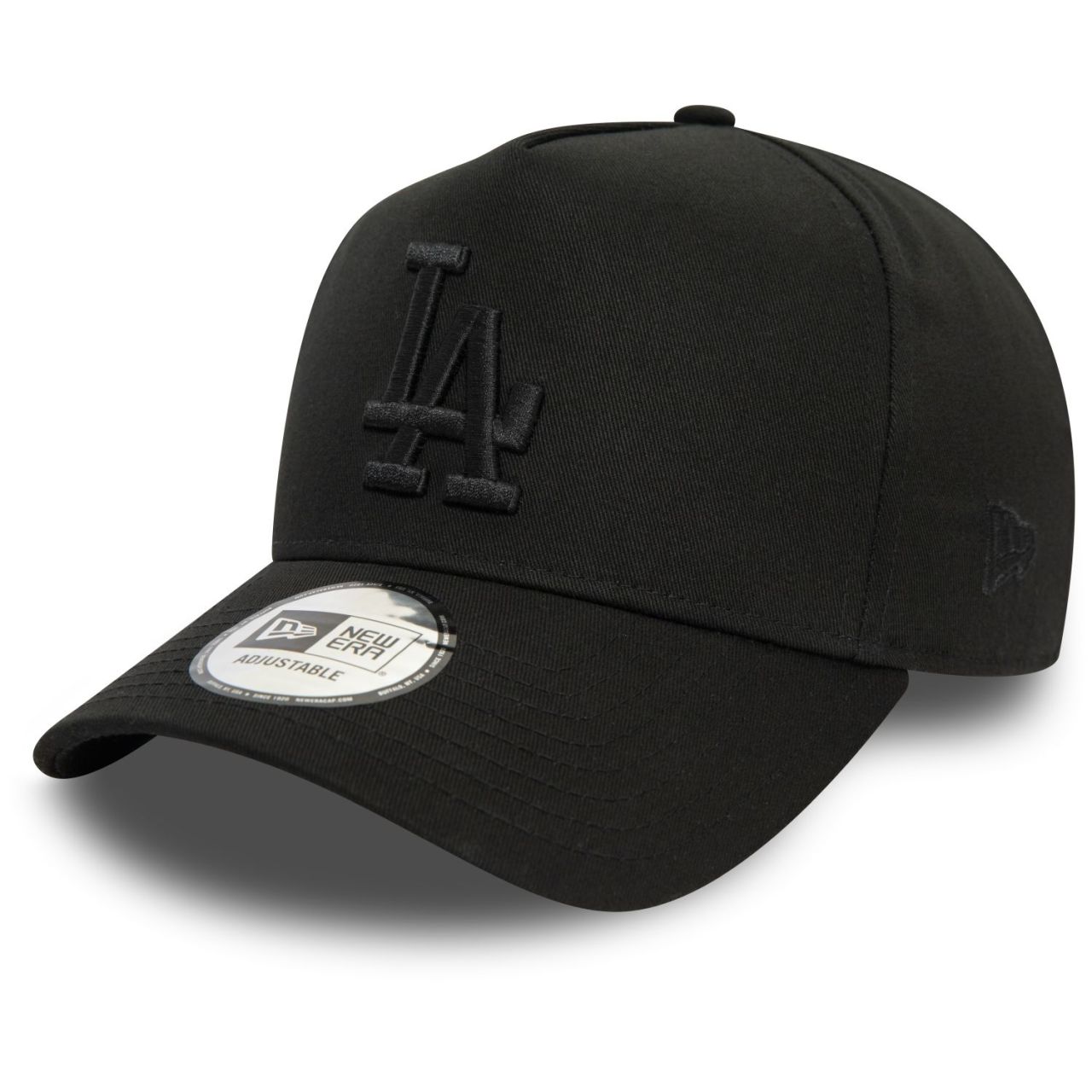 Bild von New Era E-frame Closed Back Mlb La Dodgers Unisex Kappen - Schwarz - Größe: One Size - Foot Locker