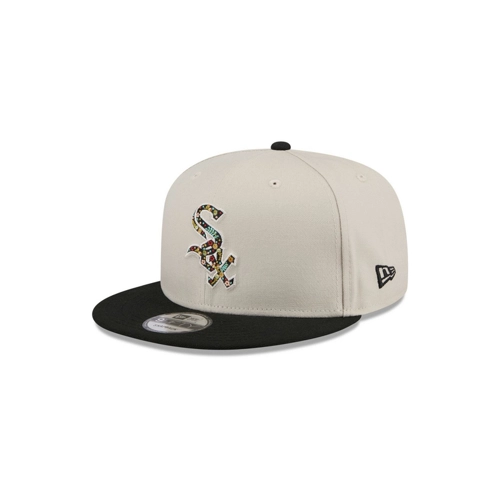 Bild von New Era 9Fifty Snapback Cap - FLORAL Chicago White Sox Stone