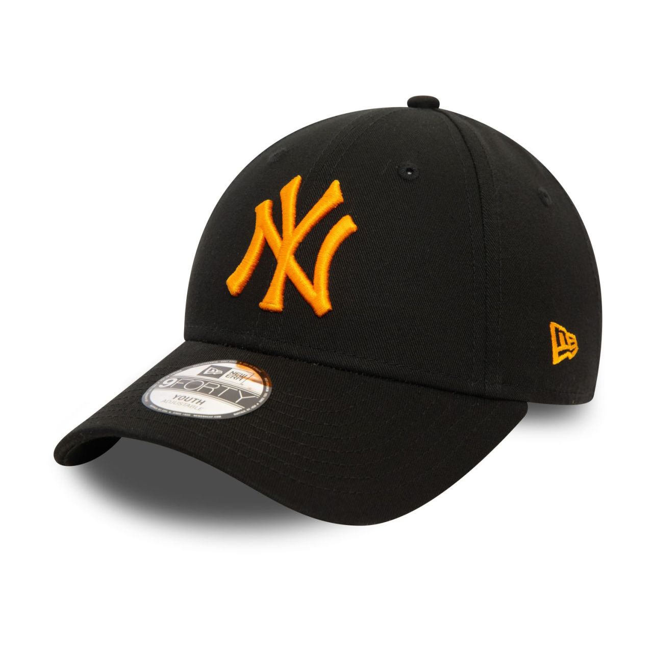 Bild von New Era, Jungen, Cap, 9Forty Kinder Cap - New York Yankees schwarz - Youth, Schwarz, (55, 56, 54 C)