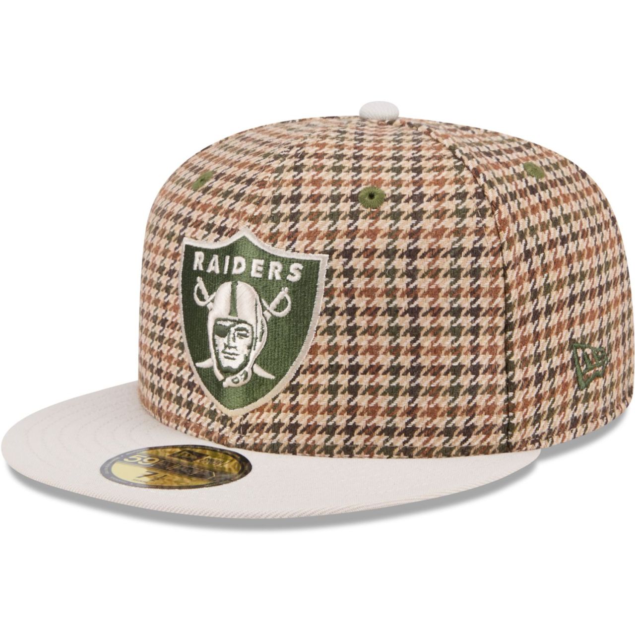 Bild von New Era 59Fifty Fitted Cap - HOUNDSTOOTH Las Vegas Raiders