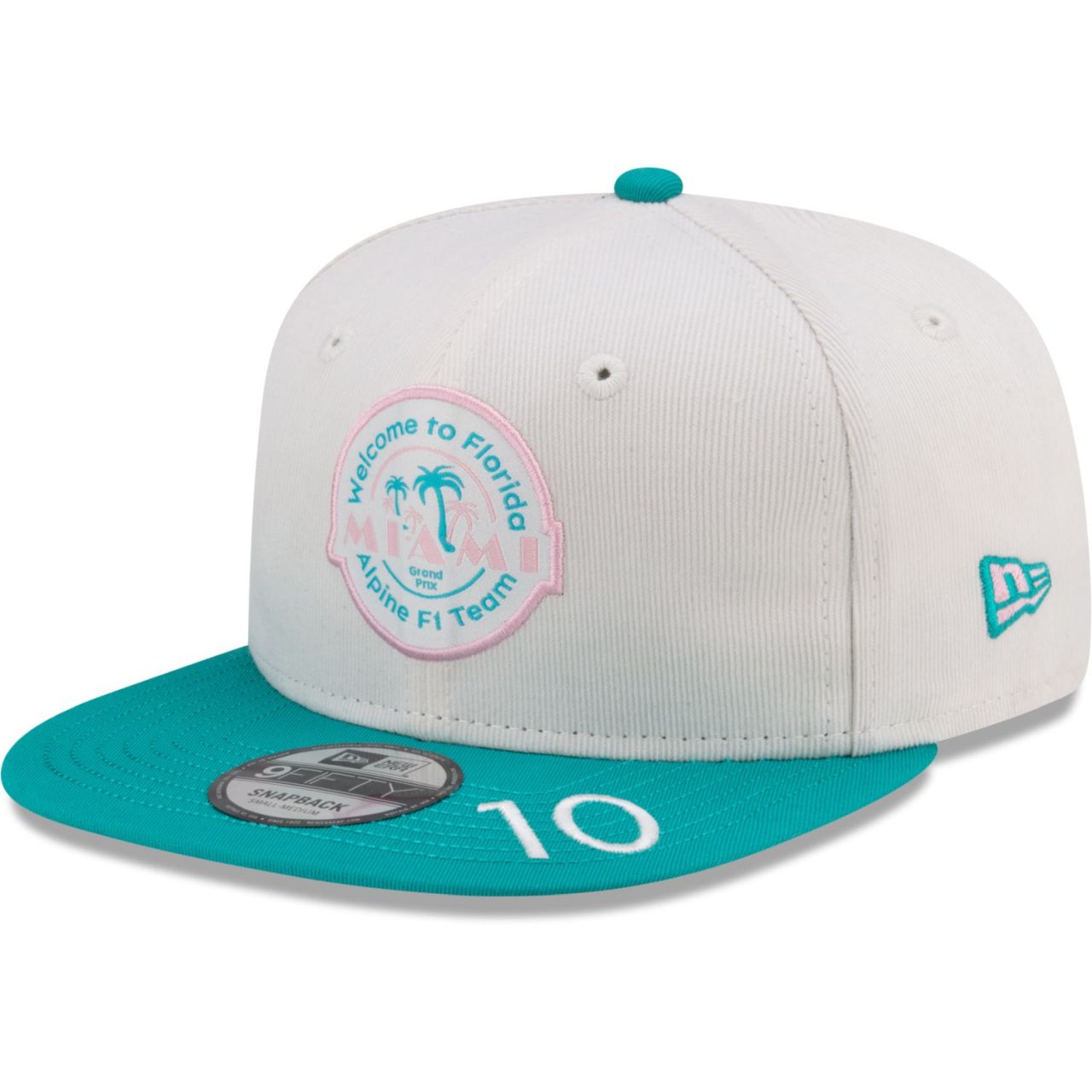 Bild von New Era, Herren, Cap, 9Fifty Cap - F1 BWT Alpine MIAMI Pierre Gasly - M/L, Beige, (L)