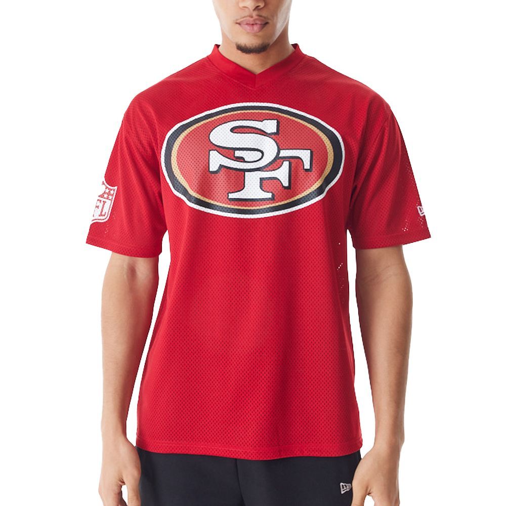Bild von New Era, Herren, Sportshirt, NFL Jersey Mesh Trikot - San Francisco 49ers - XL (XL), Rot, XL