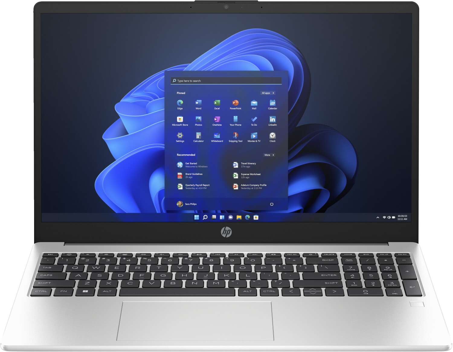 Bild von HP 255 G10 AMD Ryzen 5 7530U Notebook 39.6cm 15.6 Zoll 16GB RAM 512GB SSD Full (9G839ES#ABD)