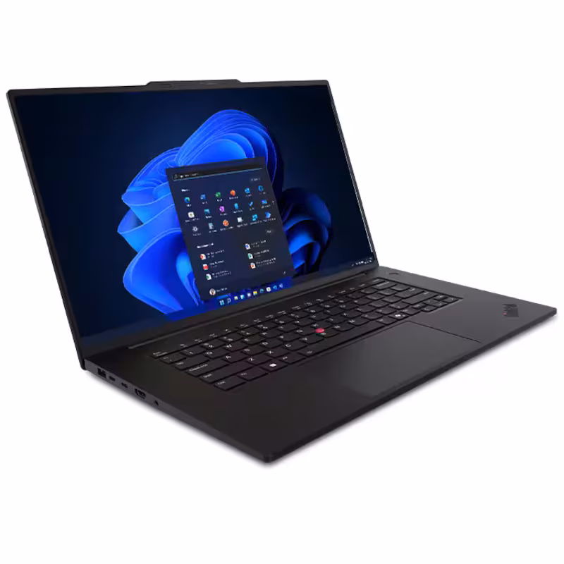 Bild von Lenovo ThinkPad P1 Gen 7 21KV - Intel Core Ultra 7 155H / 1,4 GHz - Evo - Win 11 Pro - RTX 2000 Ada - 32GB RAM - 1TB SSD TCG Opal Encryption 2, NVMe, Performance - 40,6 cm (16) IPS 2560 x 1600 (WQXGA) @ 165 Hz - Wi-Fi 7, Bluetooth - Schwarz - kbd: Deutsch - mit 3 Jahre Lenovo Premier Support, CO2-Ausgleich 0,5 Tonnen (2. Gen.) (21KV001QGE)