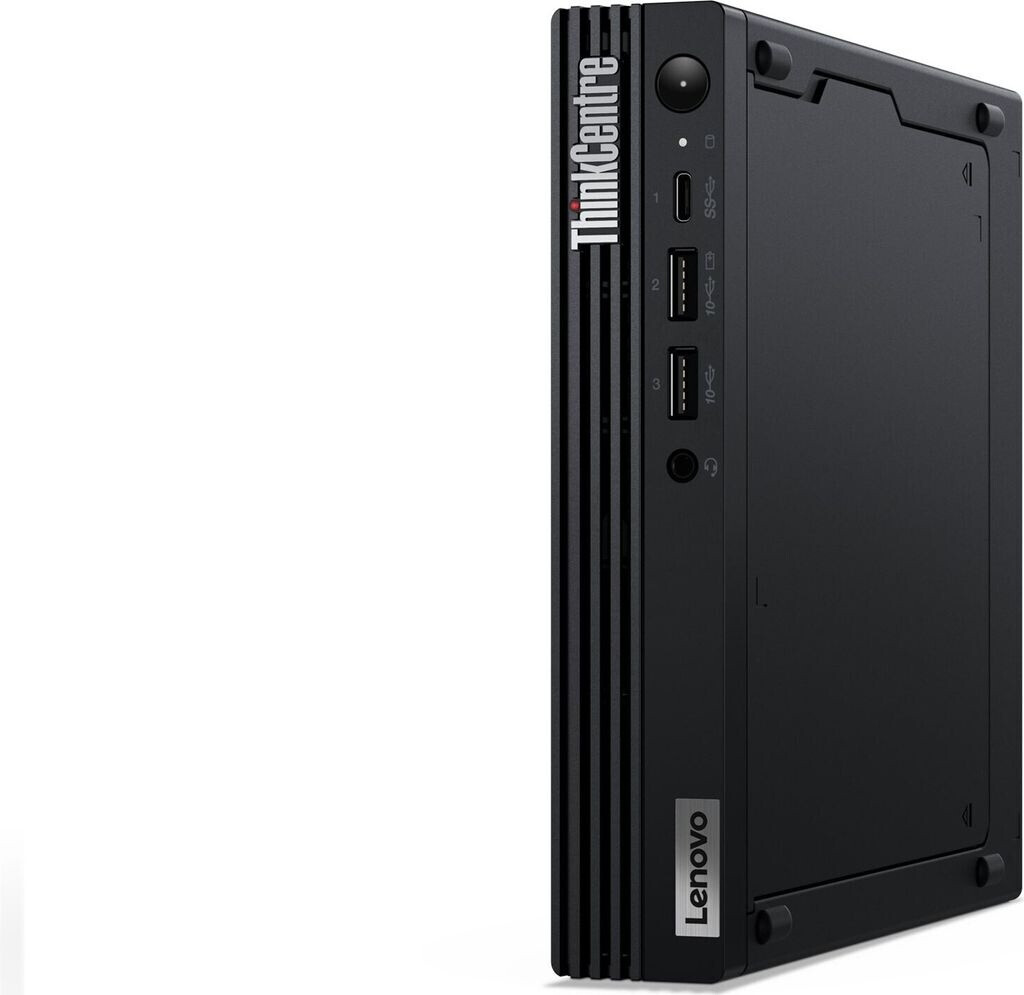 Bild von Lenovo ThinkCentre M70q Gen4 12E3 - Mini - Core i5 13400T / 1.3 GHz - RAM 16 GB - SSD 256 GB - TCG Opal Encryption 2, NVMe - UHD Graphics 730 - 1GbE, Wi-Fi 6E, Bluetooth 5.3 - WLAN: 802.11a/b/g/n/ac/ax (Wi-Fi 6E), Bluetooth 5.3 - kein Betriebssystem - Mon (12E3005WGE)