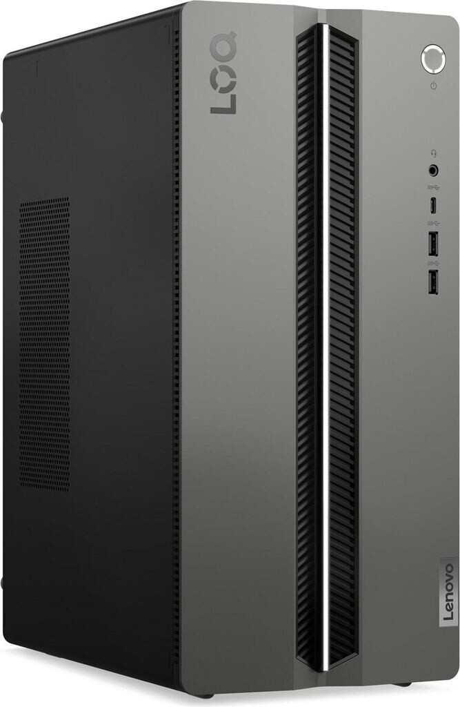 Bild von Lenovo LOQ Tower 17IRR9 90X0 - Tower - Core i5 i5-14400F / 2.5 GHz - RAM 16 GB - SSD 512 GB - NVMe - GF RTX 3050 - 1GbE, Wi-Fi 6E, Bluetooth 5.3 - WLAN: 802.11a/b/g/n/ac/ax (Wi-Fi 6E), Bluetooth 5.3 - kein Betriebssystem - Monitor: keiner - Luna-Grau (vor (90X000A7GF)
