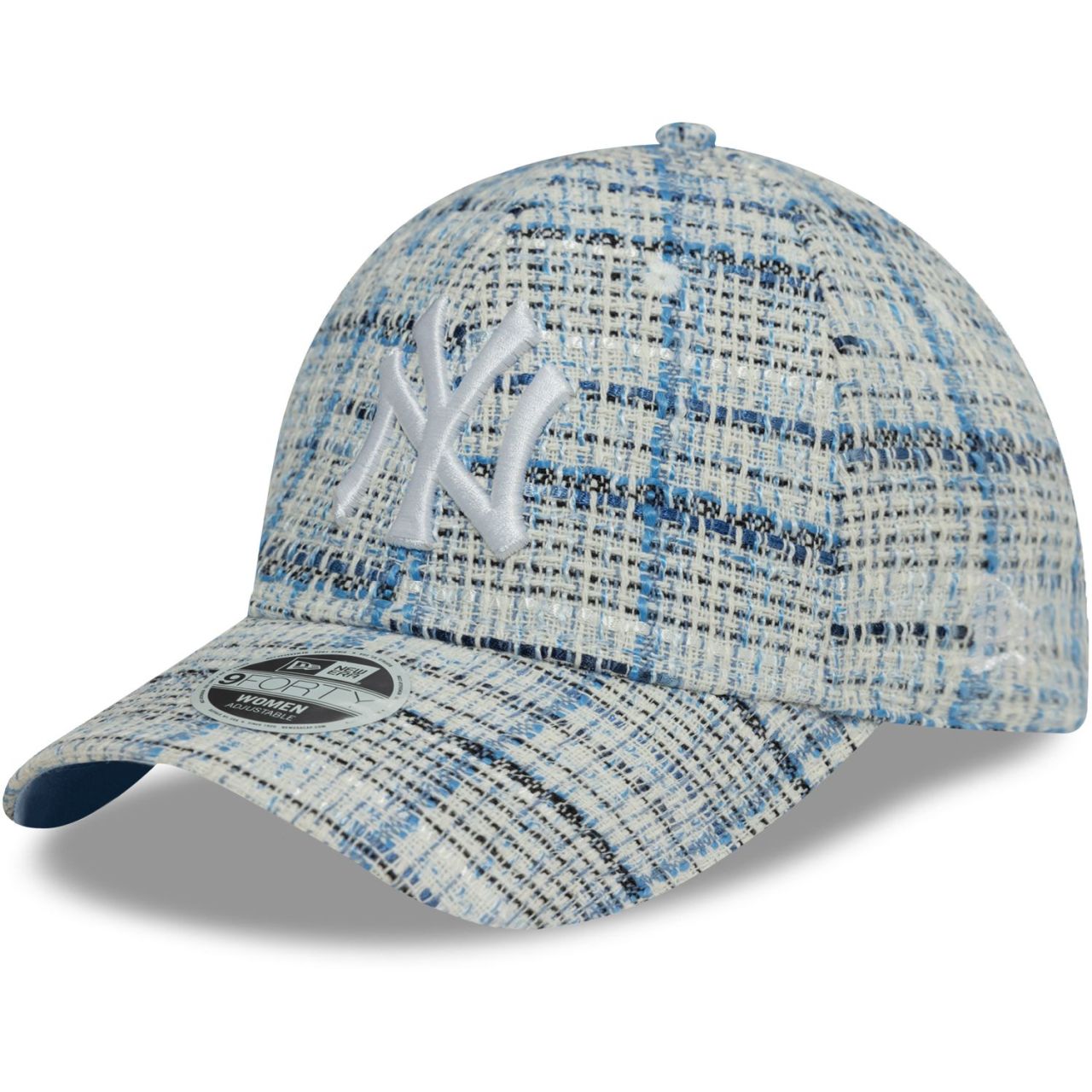 Bild von New Era, Damen, Cap, 9Forty Damen Cap - TWEED New York Yankees blau, Blau