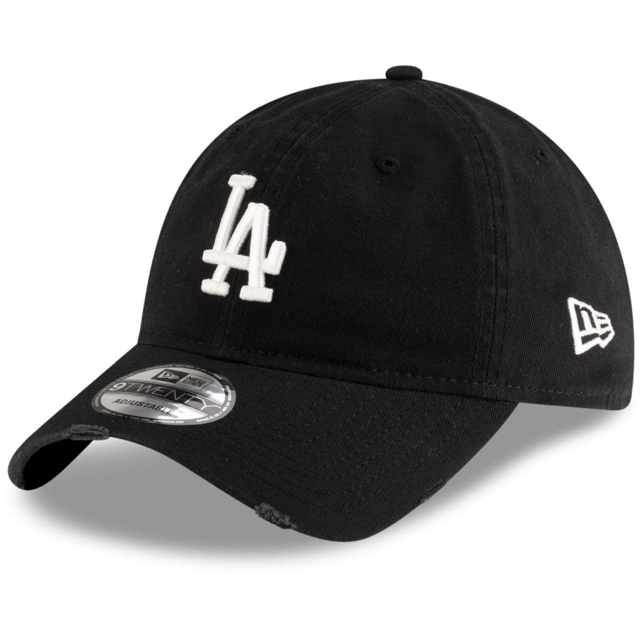 Bild von New Era, Herren, Cap, 9Twenty Adjustable Cap - DISTRESSED LA Dodgers, Schwarz