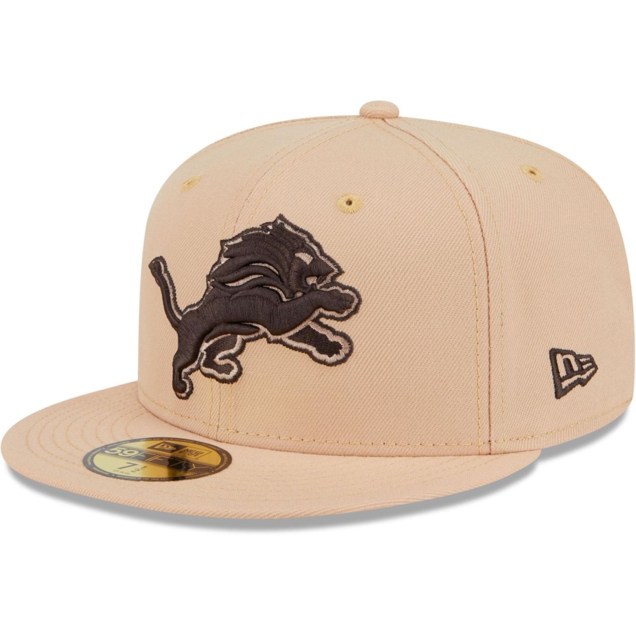 Bild von New Era, Herren, Cap, 59Fifty Cap - CANDIED Detroit Lions camel - 7 3/8, Beige, (7 3/8)
