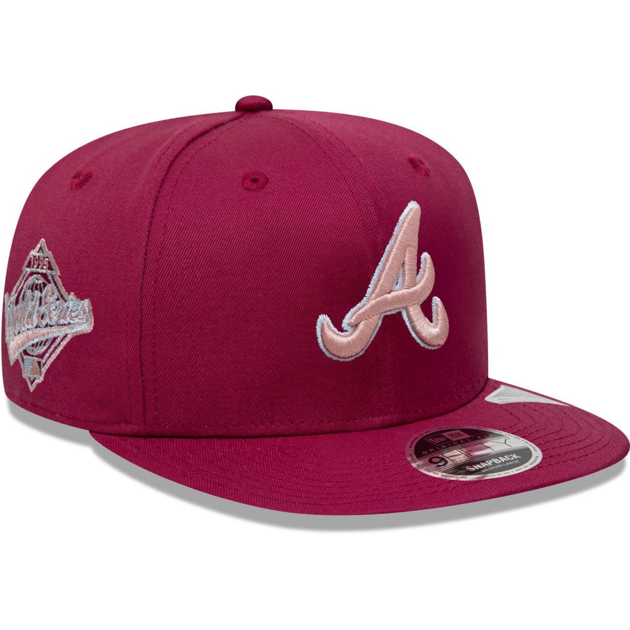 Bild von New Era, Herren, Cap, 9Fifty Original Cap WORLD SERIES Atlanta Braves - M/, Rot, (L)