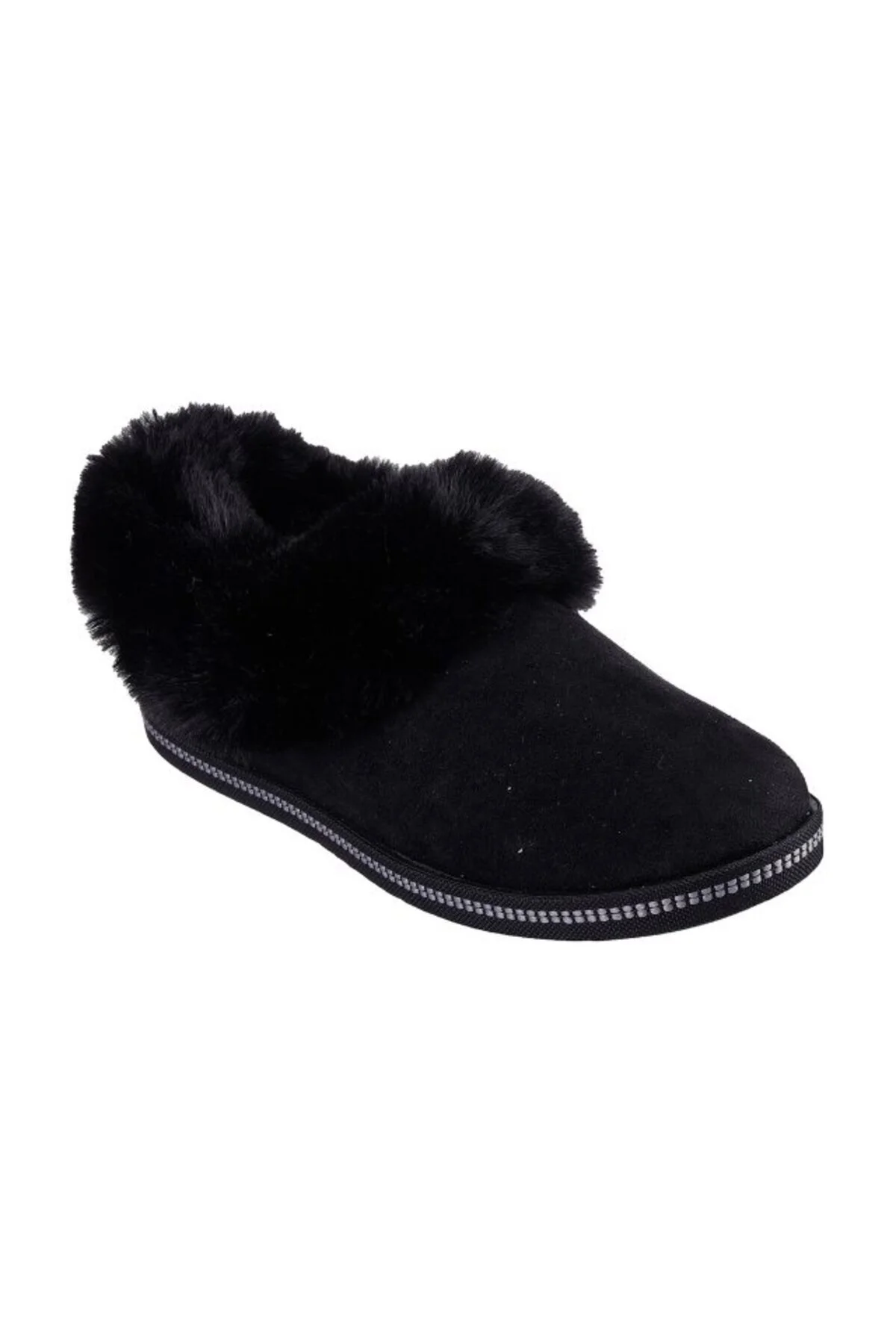 Bild von SKECHERS® Slipper, Kunstfell-Futter, für Damen, schwarz, 39