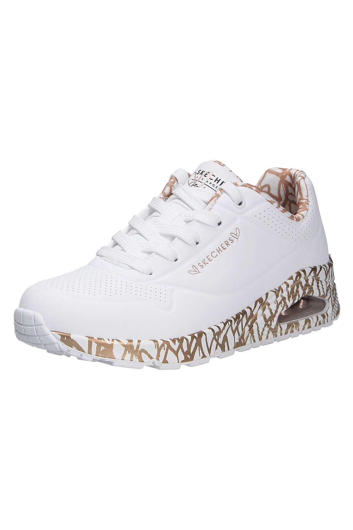 Bild von Skechers UNO LOVING LOVE Sneaker mit Luftkammersohle, Freizeitschuh, Halbschuh, Schnürschuh