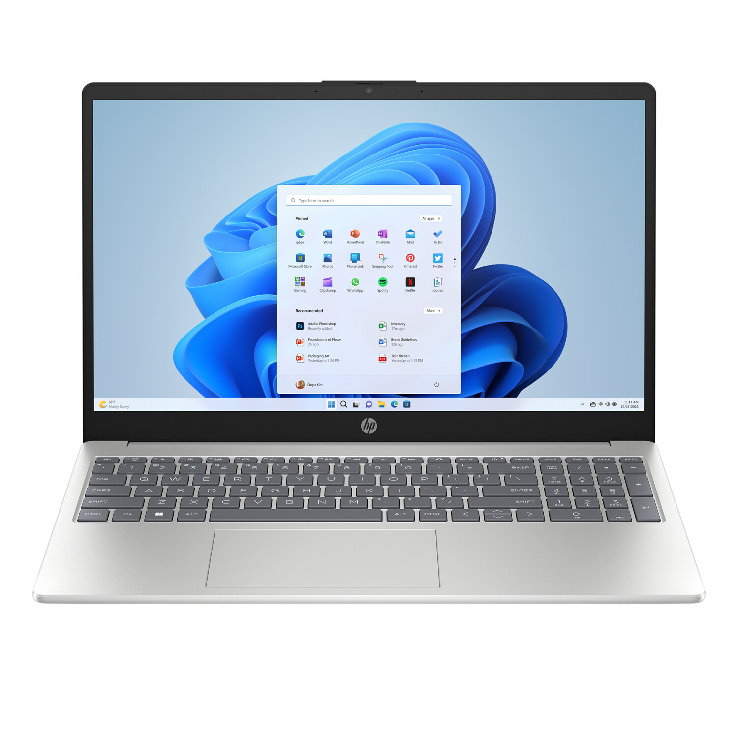 Bild von HP 15-fd1175ng 15.6 FHD IPS Intel Core 7 150U 16GB RAM 512GB SSD Windows - 512 GB - 16 GB (A4CM6EA#ABD)