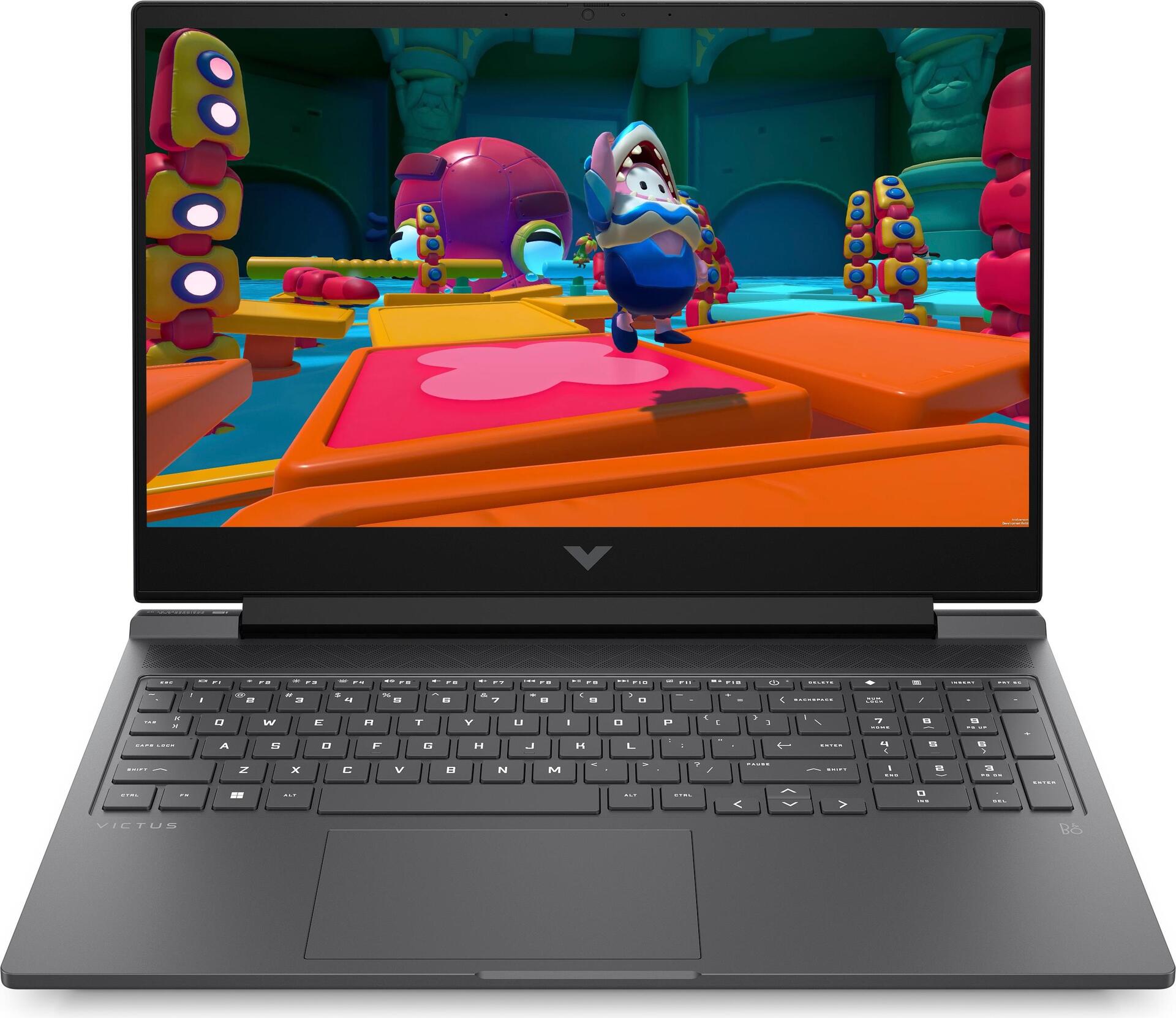 Bild von HP Victus Gaming 16-r0181ng Intel® Core i7 i7-13620H Laptop 40,9 cm (16.1) Full HD 32 GB DDR5-SDRAM 1 TB SSD NVIDIA GeForce RTX 4060 Wi-Fi 6 (802.11ax) FreeDOS Schwarz (A4CN4EA#ABD)