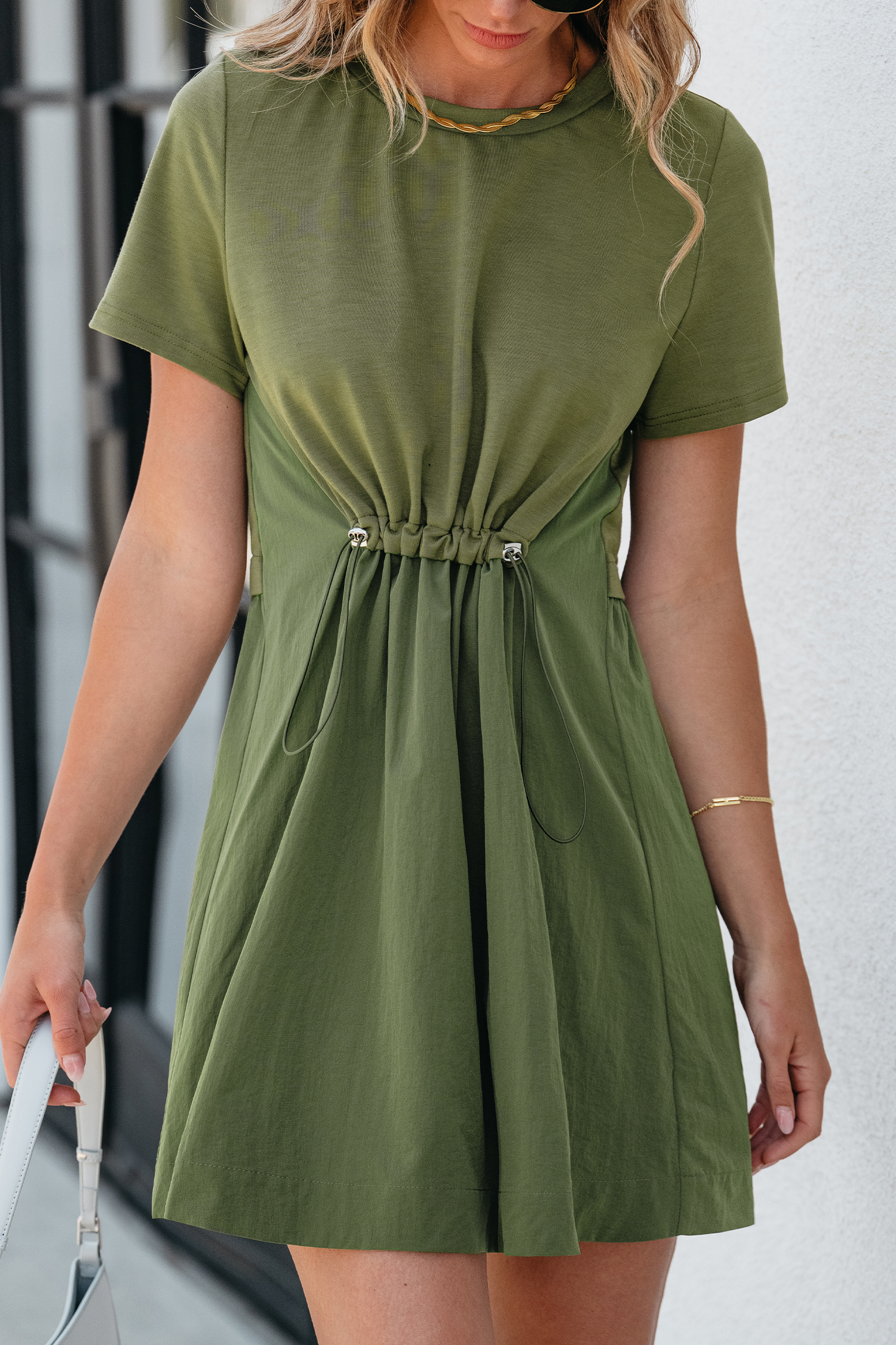 Bild von Minikleid mit Kordelzug