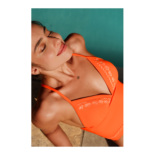 Bild von Kreuzrücken-Tankini-Oberteil & freche Bikinihose