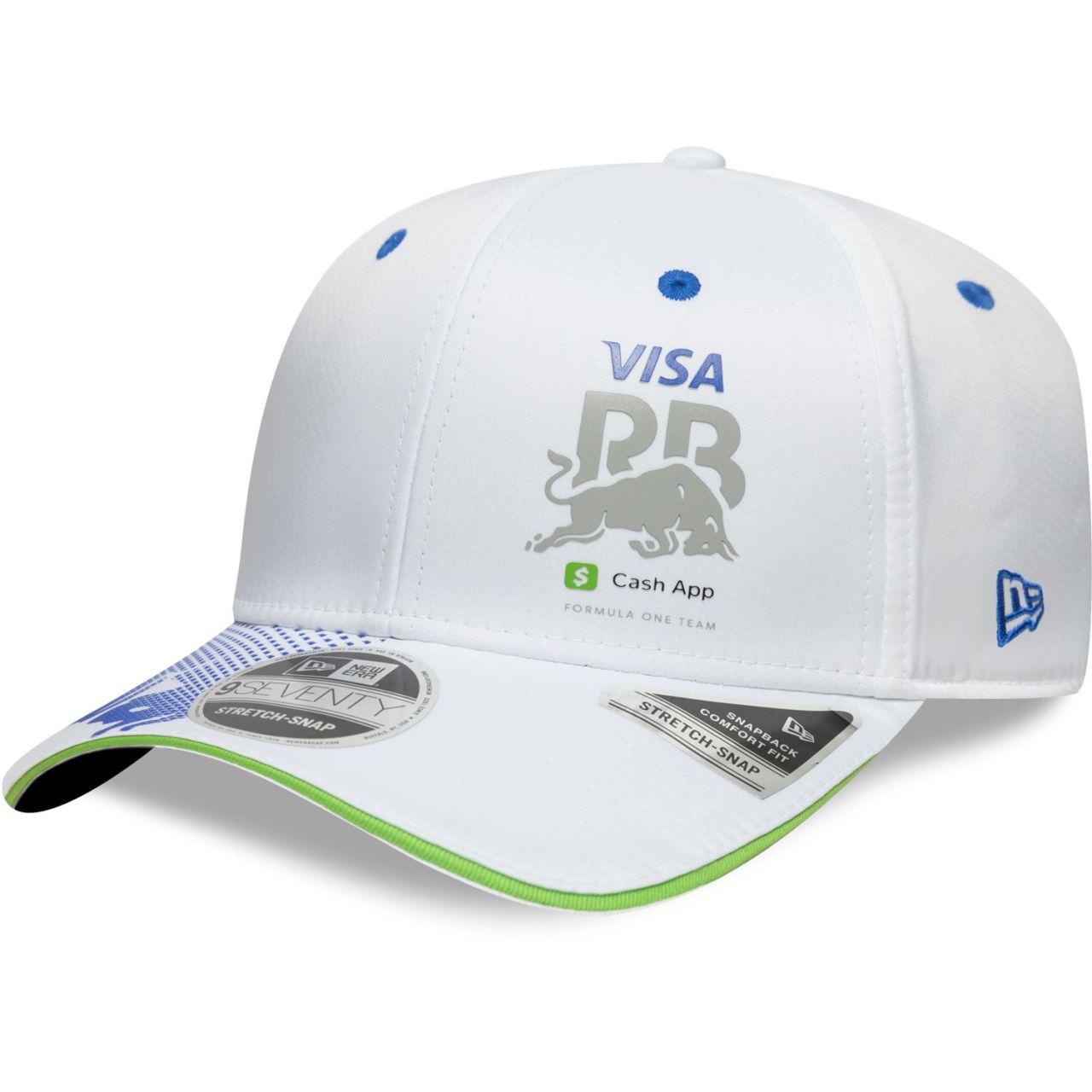Bild von New Era, Herren, Cap, 9Seventy Stretch-Fit Cap - Visa Cash Racing Bulls, Weiss