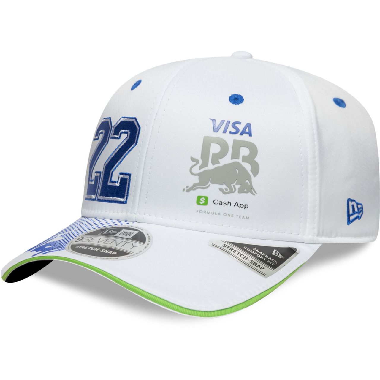 Bild von New Era, Herren, Cap, 9Seventy Stretch Cap Visa Racing Bulls Yuki Tsunoda, Weiss